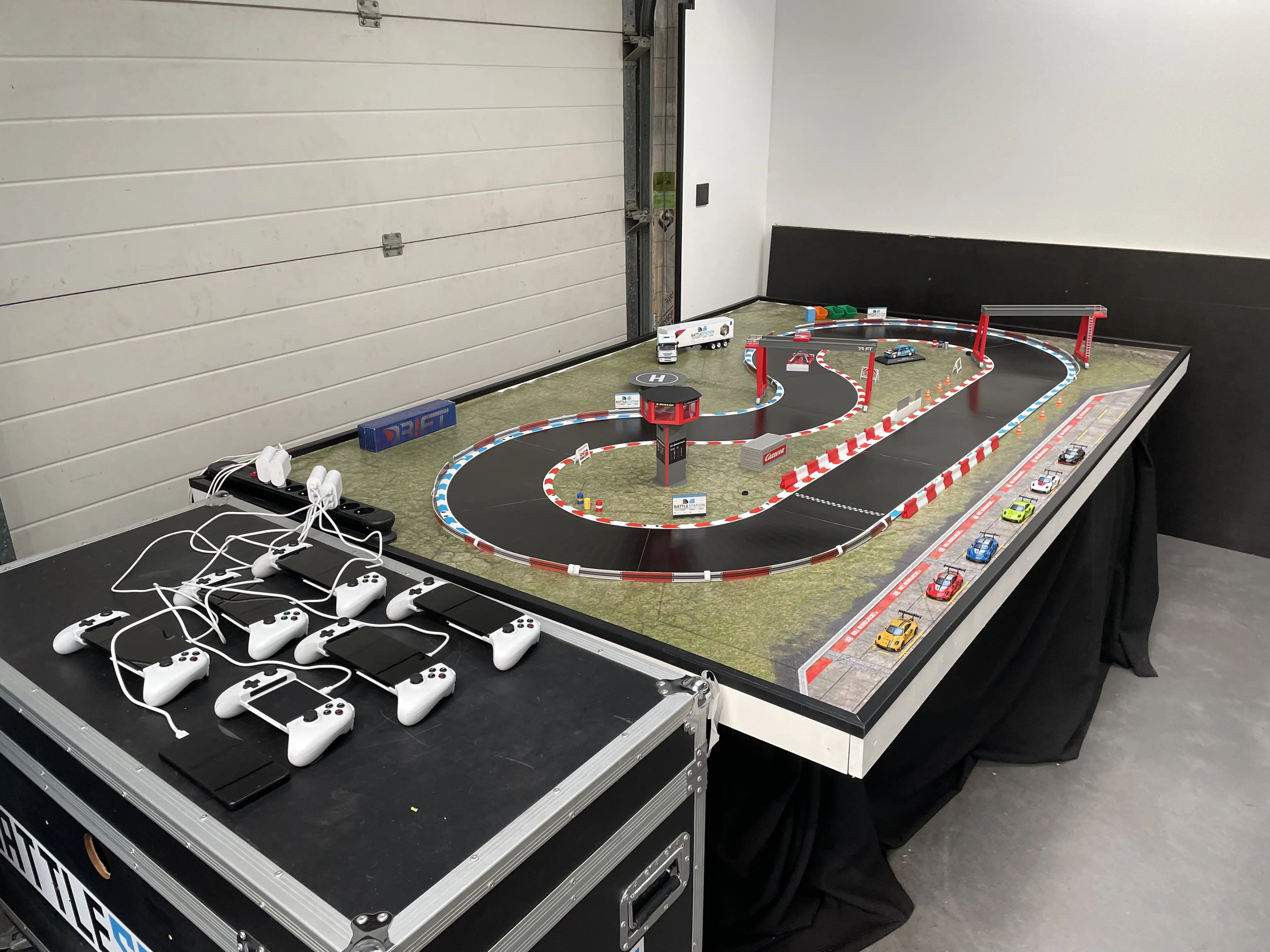 Race met carrera, carrera hybride, race