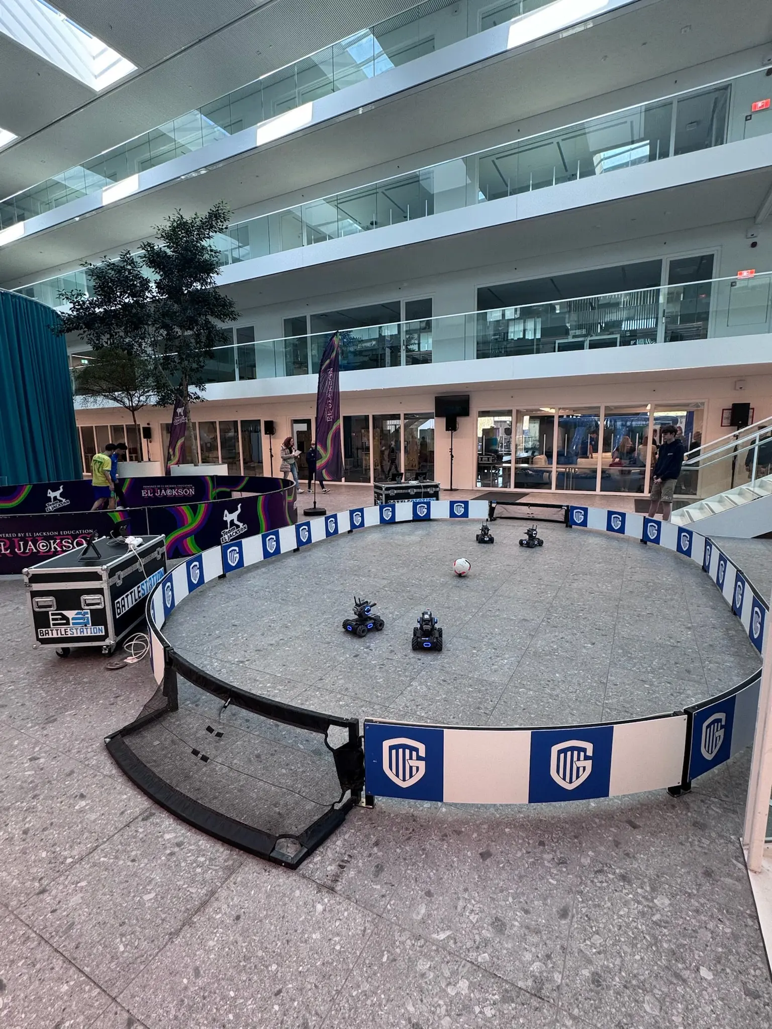 robot voetbal