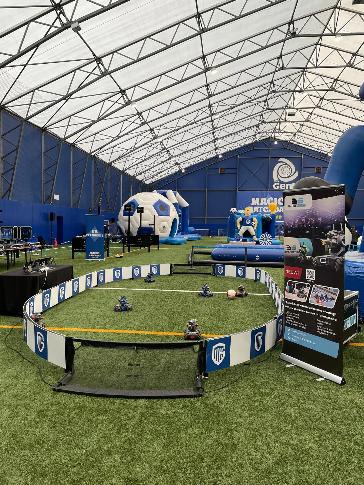 Robo voetbal arena