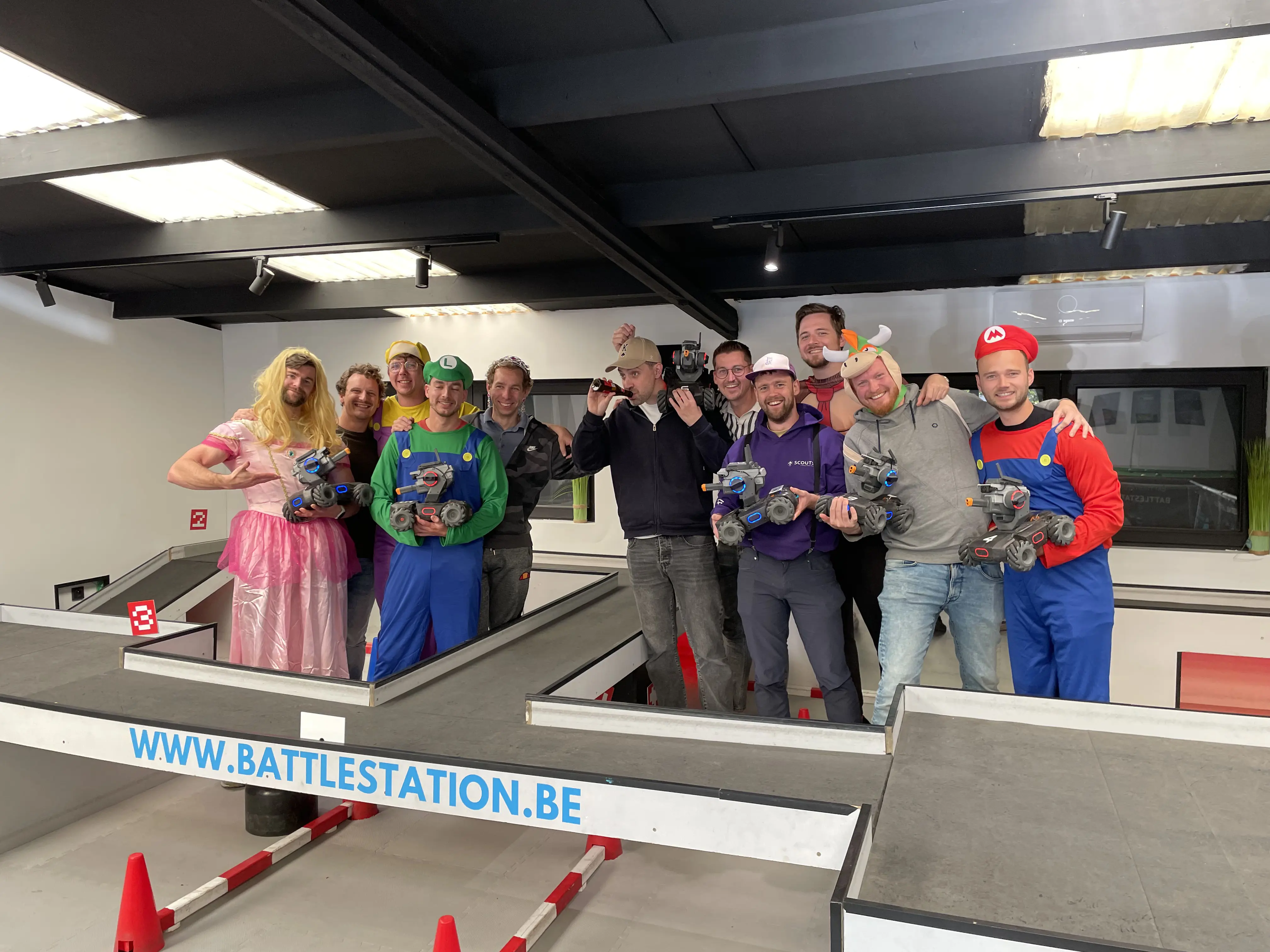 Battlestation vrijgezellen, plezier; 