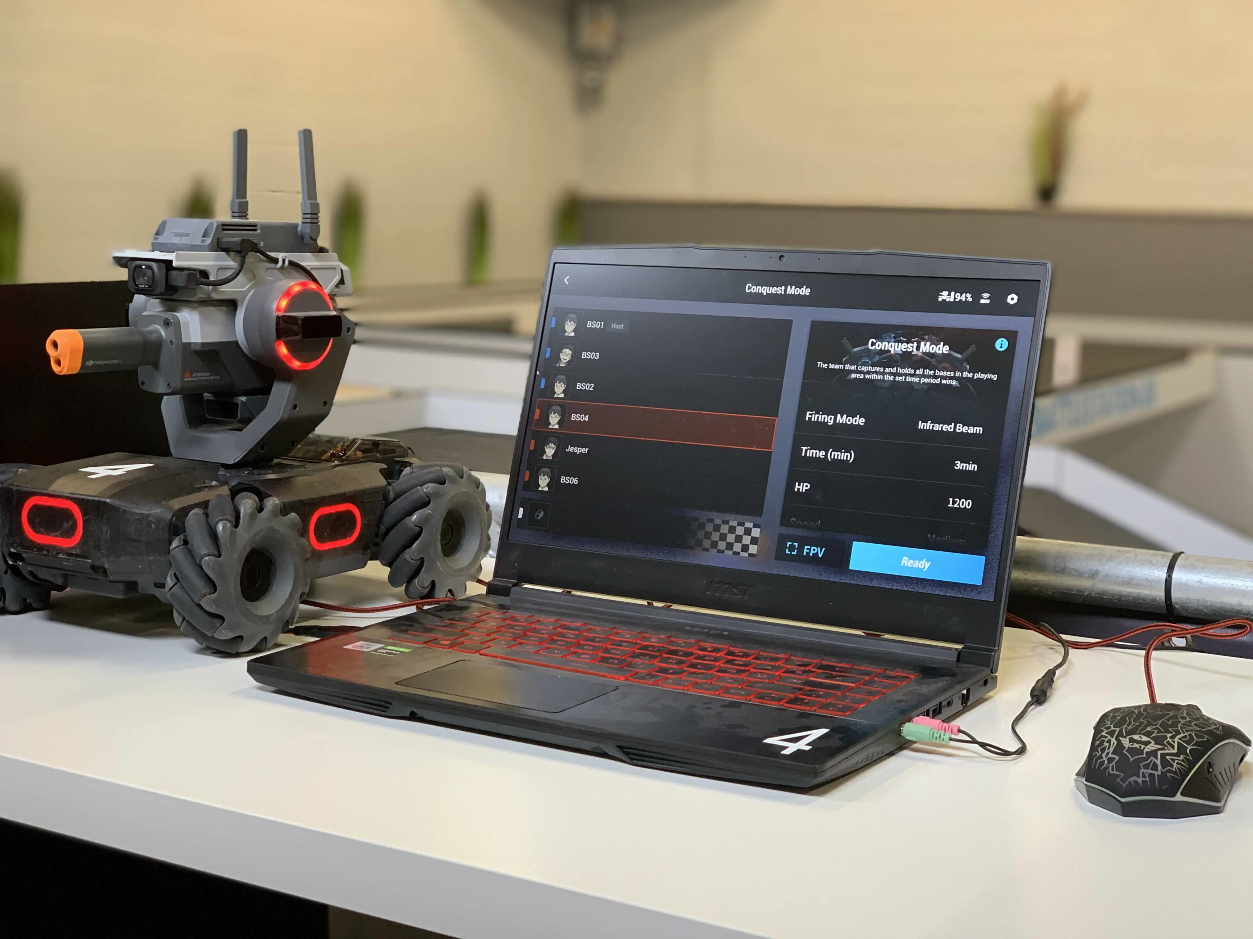 Battlestation laptop