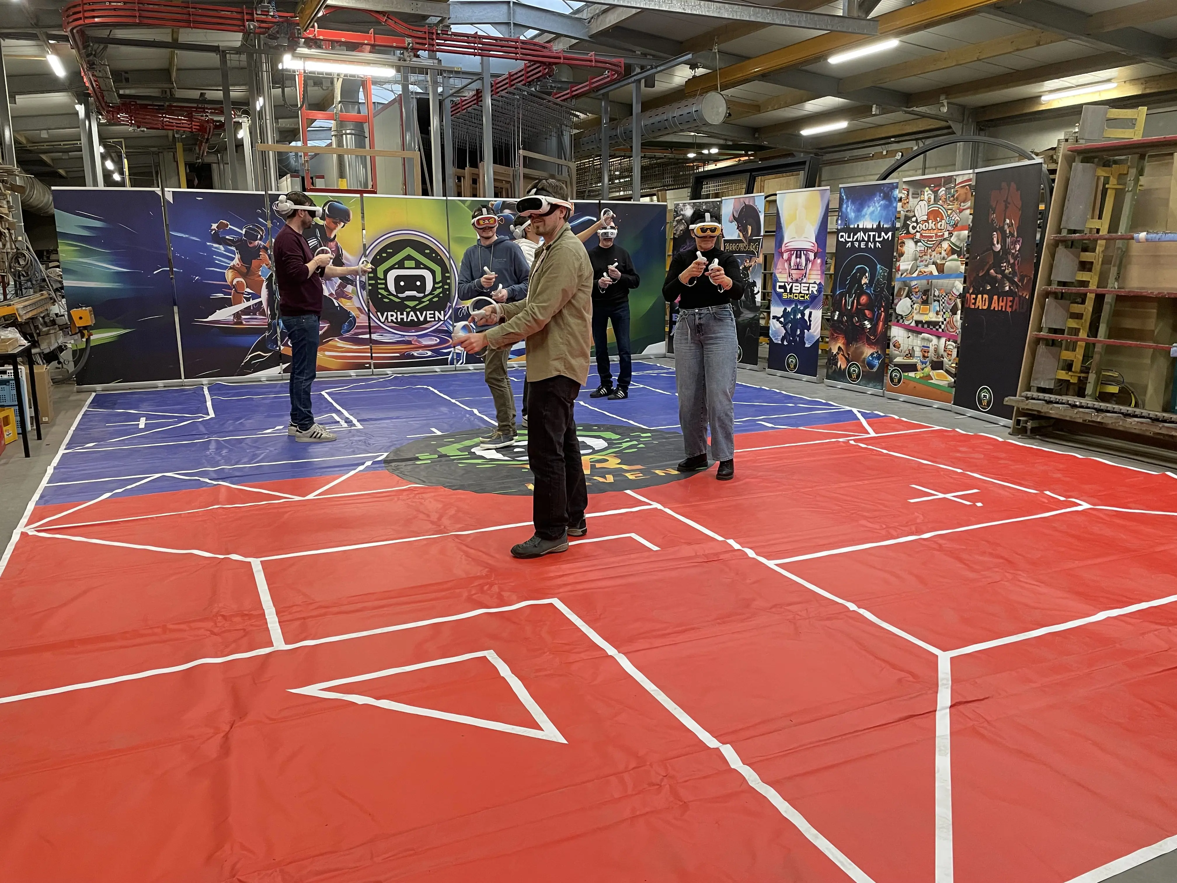 VR teambuilding op locatie